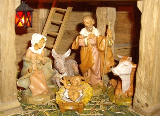 Hl. Familie in der Schwäbische Altarkrippe